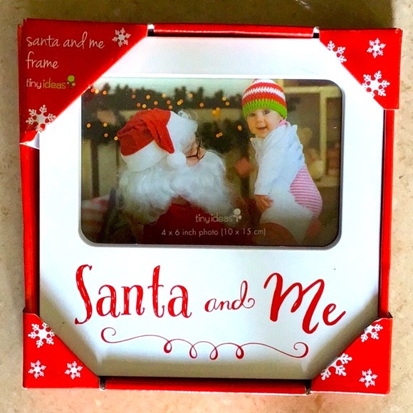 Tiny Ideas Santa and Me Photo Frame - Picture 1 of 1